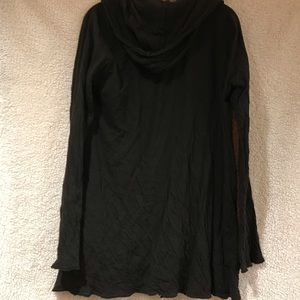 Button Front Hooded Jacket